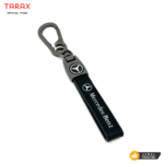 Premium Quality Mercedes Benz Leather and Metallic Keychain For Car (Imported)